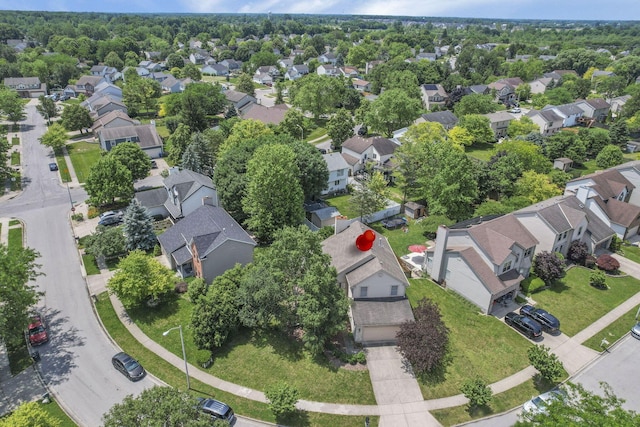 2375 Oakthorpe Dr, Hilliard, OH 43026 - aerial view of residential area