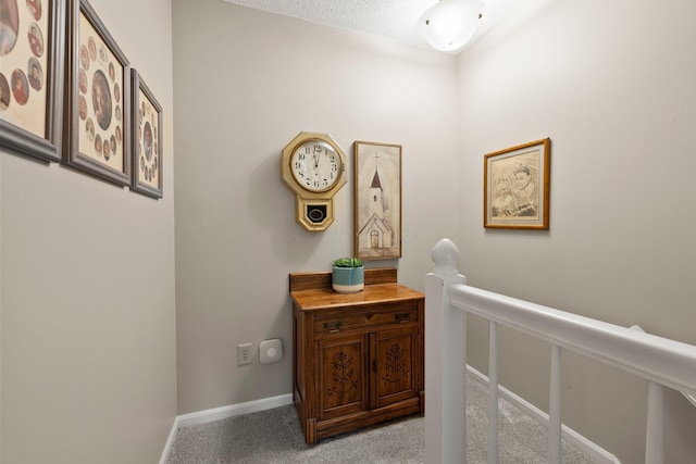 3903 Inverness Cir, Dublin, OH 43016 - corridor featuring light colored carpet and baseboards