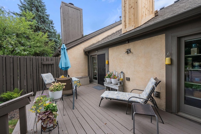 3903 Inverness Cir, Dublin, OH 43016 - view of deck