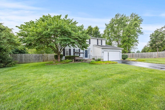 5681 Mcbride Ct, Dublin, OH 43016 - view of front of house featuring asphalt driveway and a garage