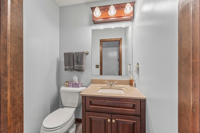 5681 Mcbride Ct, Dublin, OH 43016 - bathroom featuring toilet and vanity