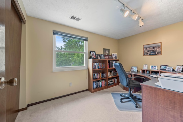 5681 Mcbride Ct, Dublin, OH 43016 - office area featuring carpet and track lighting