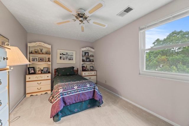 5681 Mcbride Ct, Dublin, OH 43016 - carpeted bedroom with baseboards and ceiling fan