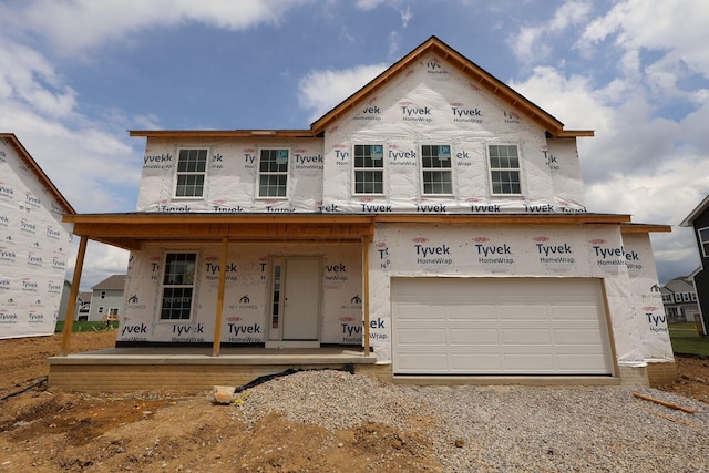 1763 Stinson Way, Delaware, OH 43015 - property under construction with a garage and driveway