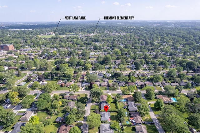 3287 Leighton Rd, Columbus, OH 43221 - aerial view