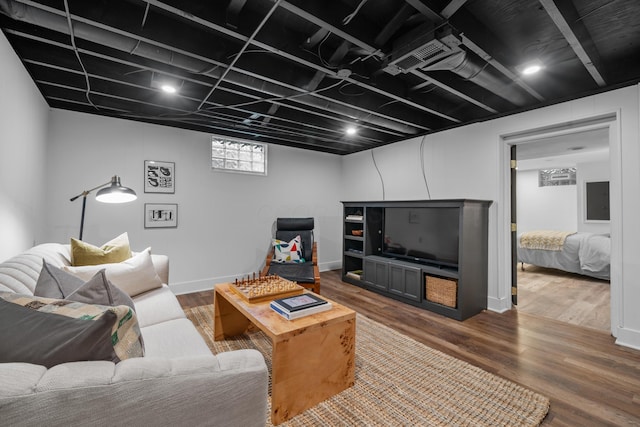 3287 Leighton Rd, Columbus, OH 43221 - living room with wood finished floors