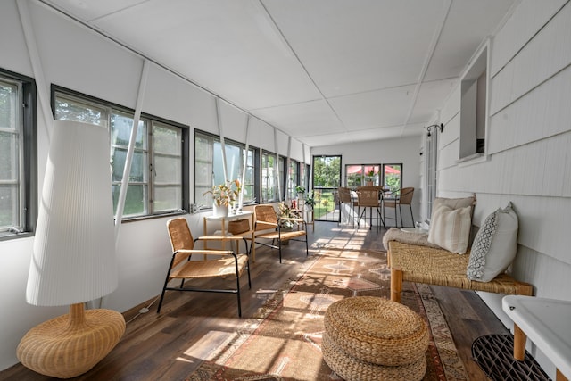 3287 Leighton Rd, Columbus, OH 43221 - sunroom featuring wood finished floors