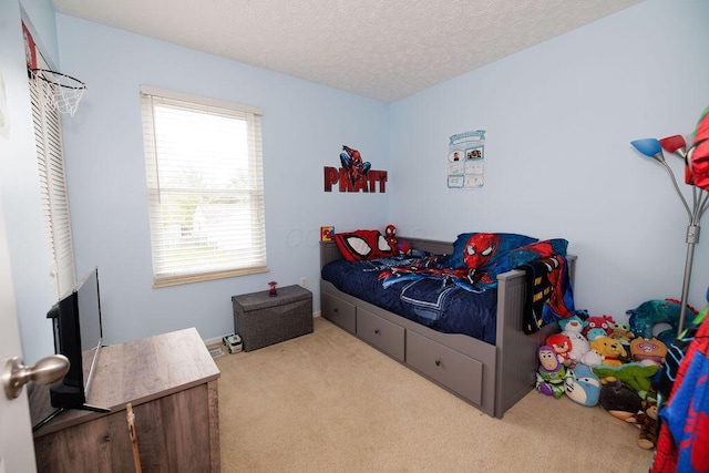 3790 Hunting Ln, Columbus, OH 43230 - carpeted bedroom with a textured ceiling