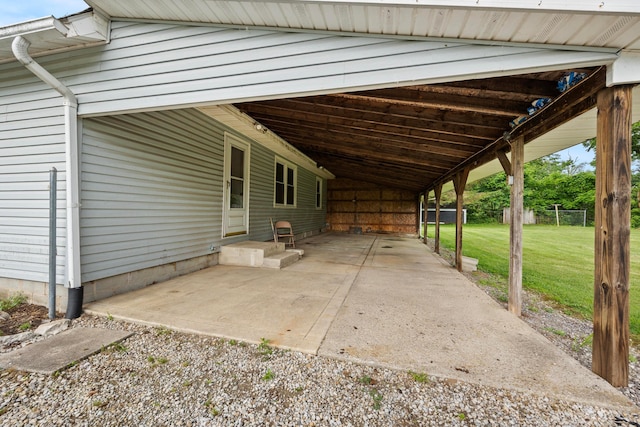 1716 Homer Rd NW, Utica, OH 43080 - view of patio with a carport