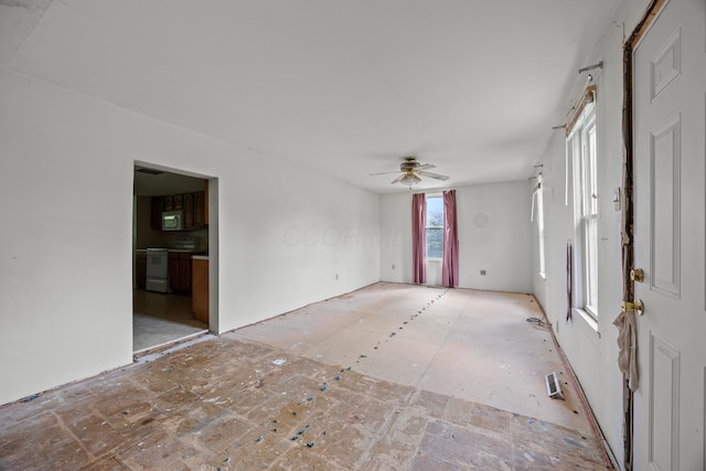1716 Homer Rd NW, Utica, OH 43080 - spare room featuring ceiling fan
