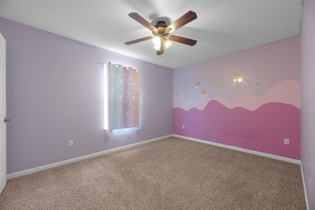 8101 Orange Station Loop, Lewis Center, OH 43035 - unfurnished room featuring carpet floors and a ceiling fan