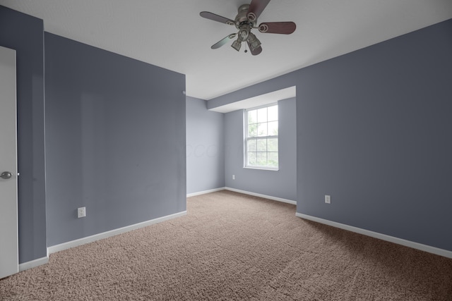 8101 Orange Station Loop, Lewis Center, OH 43035 - unfurnished room featuring carpet flooring and ceiling fan