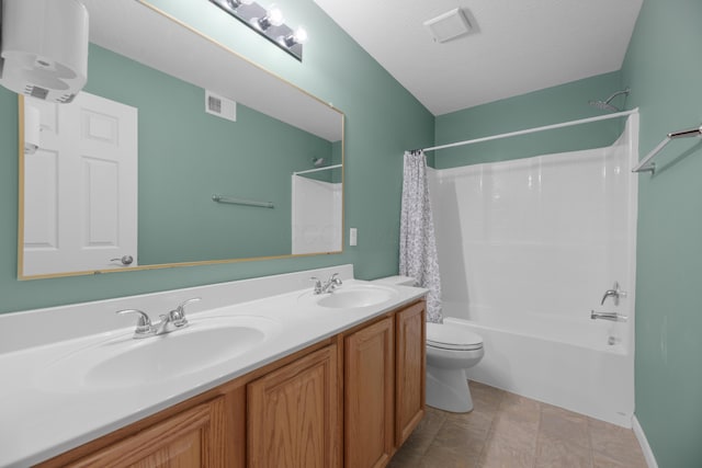 8101 Orange Station Loop, Lewis Center, OH 43035 - full bathroom with shower / tub combo and double vanity