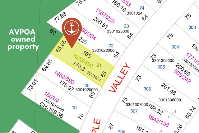 2499 Apple Valley Dr, Howard, OH 43028 - map of parcels