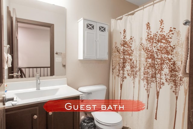 2499 Apple Valley Dr, Howard, OH 43028 - full bath featuring vanity and curtained shower