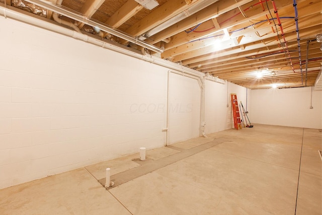 2499 Apple Valley Dr, Howard, OH 43028 - view of unfinished below grade area