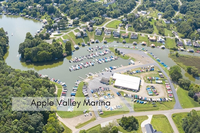 2499 Apple Valley Dr, Howard, OH 43028 - aerial view of property's location with a nearby body of water