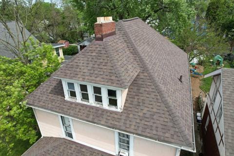 1604 Minnesota Ave, Columbus, OH 43211 - exterior view of a chimney and a shingled roof