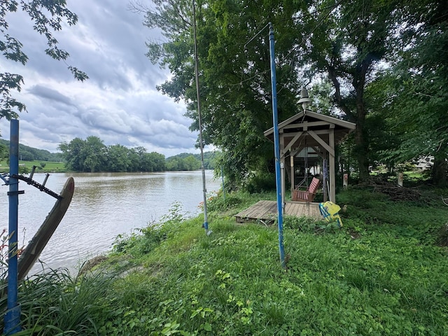 1470 S Riverview Rd, Malta, OH 43758 - dock with a water view