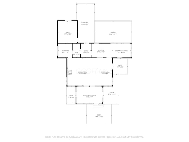 1470 S Riverview Rd, Malta, OH 43758 - view of room layout