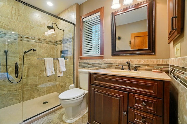 2475 Signal Hill Rd, Springfield, OH 45504 - bathroom with vanity and a stall shower