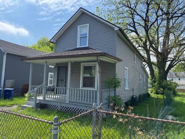 2841 E 10th Ave, Columbus, OH 43219 - view of front of house with covered porch