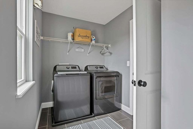 117 Sparrow Ct, Pickerington, OH 43147 - laundry room with independent washer and dryer and tile patterned flooring