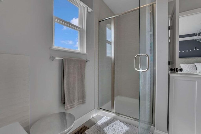 117 Sparrow Ct, Pickerington, OH 43147 - bathroom with a stall shower and toilet