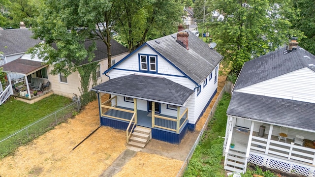 1430 Aberdeen Ave, Columbus, OH 43211 - view from above of property