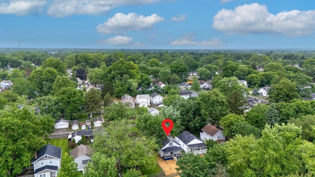 1430 Aberdeen Ave, Columbus, OH 43211 - aerial perspective of suburban area with a forest