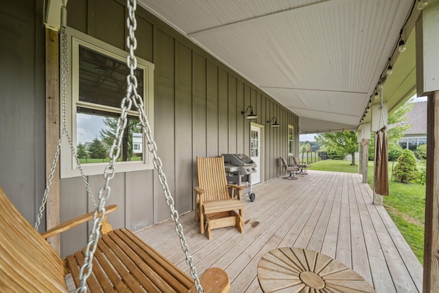 124 Dutch Ridge Way, Johnstown, OH 43031 - porch with area for grilling