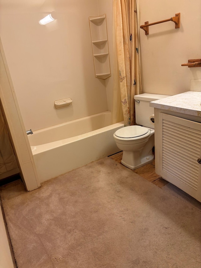 54 Appleview Ct, Howard, OH 43028 - bathroom featuring shower / tub combo and vanity