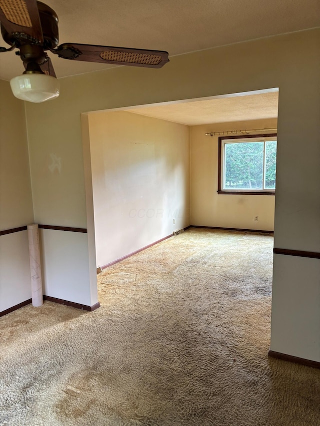 54 Appleview Ct, Howard, OH 43028 - spare room with carpet floors and ceiling fan