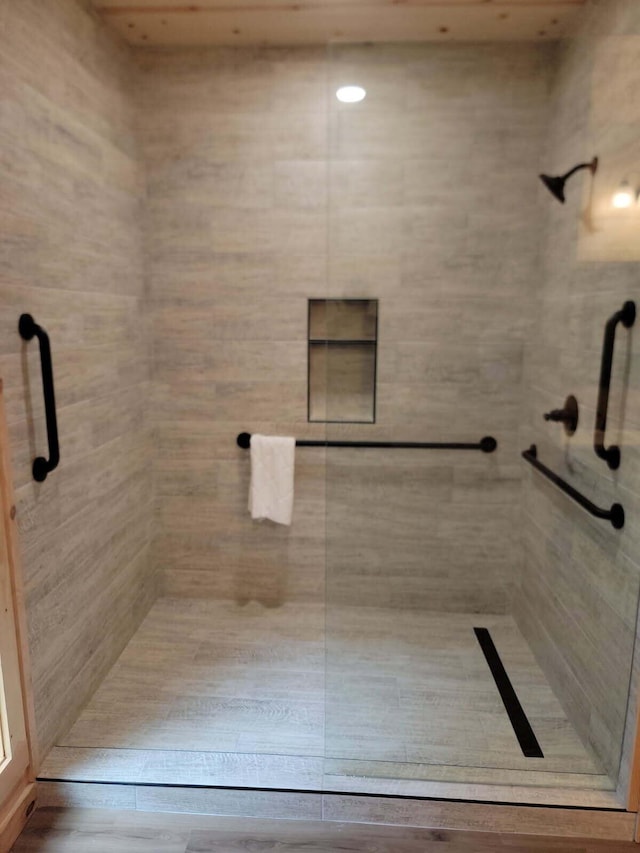 18358 Buckingham Rd, Logan, OH 43138 - full bathroom with a stall shower