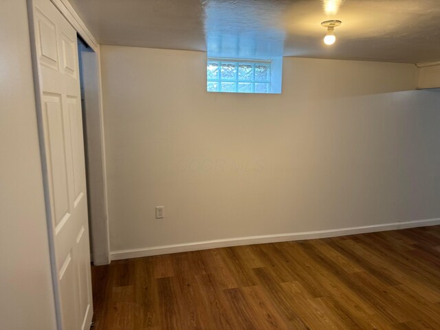 139 S Ashburton Rd, Columbus, OH 43213 - below grade area featuring wood finished floors