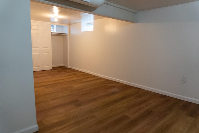139 S Ashburton Rd, Columbus, OH 43213 - basement with wood finished floors