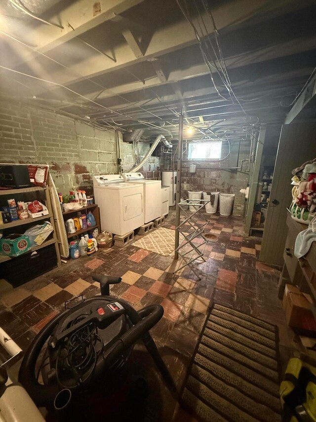 552 E 5th Ave, Lancaster, OH 43130 - basement with independent washer and dryer
