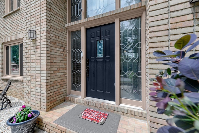 7732 Quarry Cliff Ct, Reynoldsburg, OH 43068 - entrance to property featuring brick siding