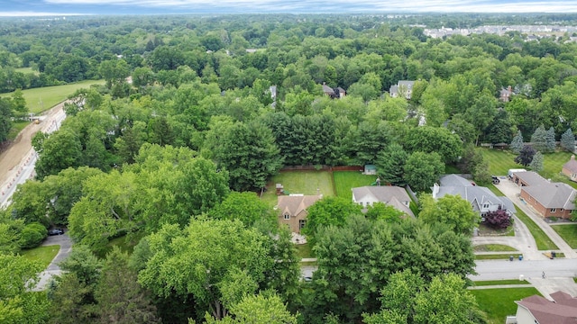 7732 Quarry Cliff Ct, Reynoldsburg, OH 43068 - aerial overview of property's location with nearby suburban area