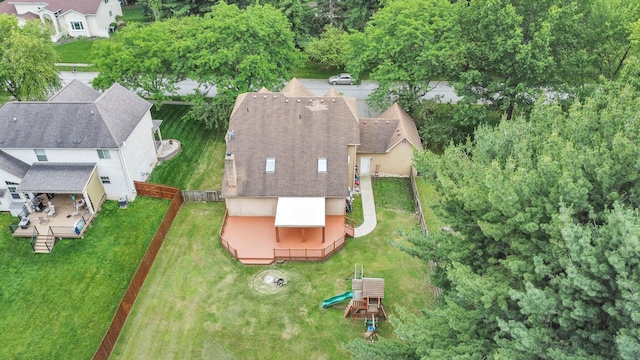 7732 Quarry Cliff Ct, Reynoldsburg, OH 43068 - view from above of property