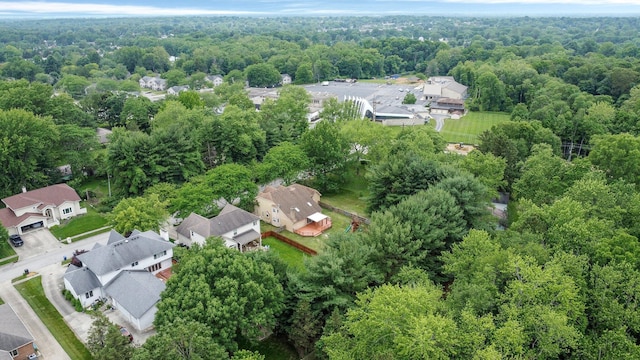 7732 Quarry Cliff Ct, Reynoldsburg, OH 43068 - aerial view of residential area with a forest