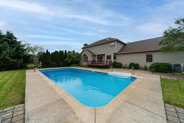 1948 Wendover Cir NE, North Canton, OH 44720 - view of pool with a deck and a patio