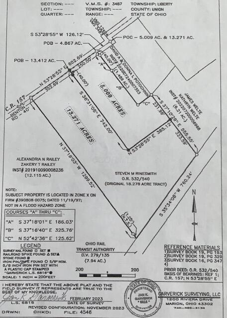 0 Benton Rd Lot B, Lot B, Marysville, OH 43040