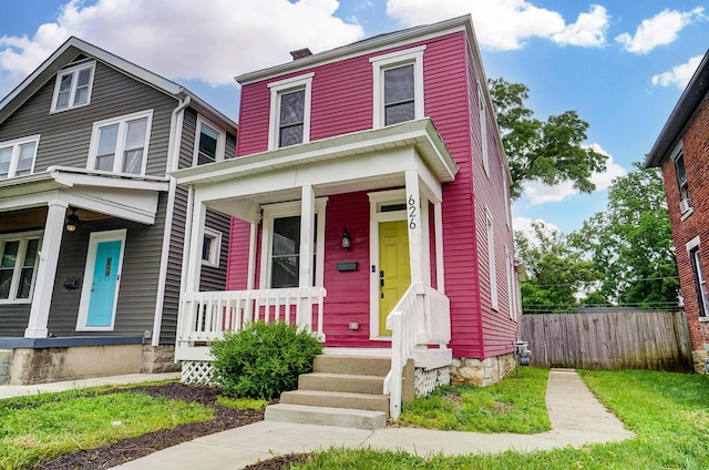 626 S 22nd St, Columbus, OH 43205 - traditional style home with a porch