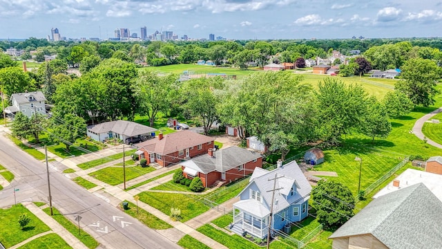 1332 E Deshler Ave, Columbus, OH 43206 - drone / aerial view of skyline