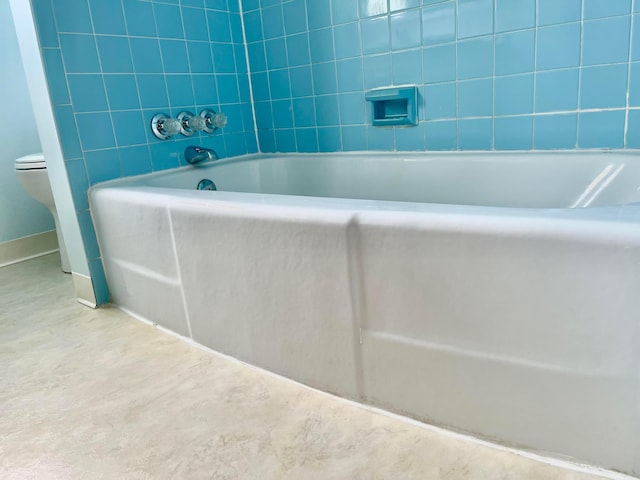 2666 Eugene Ave, Grove City, OH 43123 - full bath with a bath and tile walls