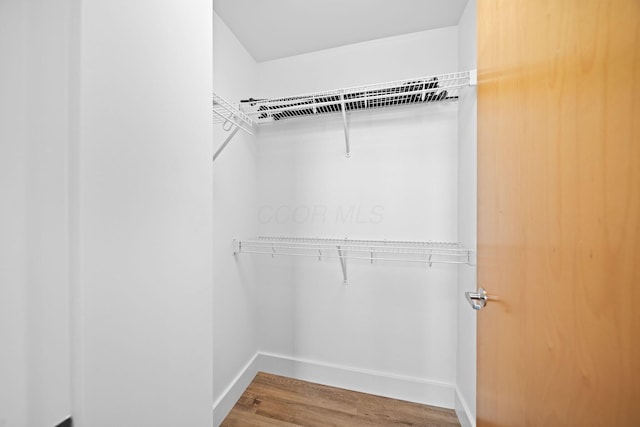 150 E Main St Unit 512, Columbus, OH 43215 - spacious closet with wood finished floors