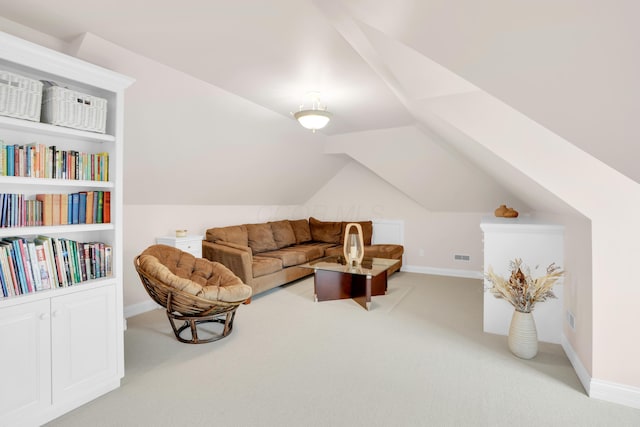 10277 Mackenzie Way, Dublin, OH 43017 - living room with carpet and lofted ceiling