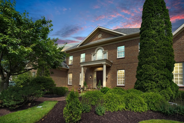 10277 Mackenzie Way, Dublin, OH 43017 - colonial house with brick siding