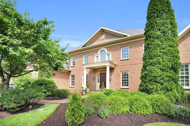10277 Mackenzie Way, Dublin, OH 43017 - colonial-style house featuring brick siding